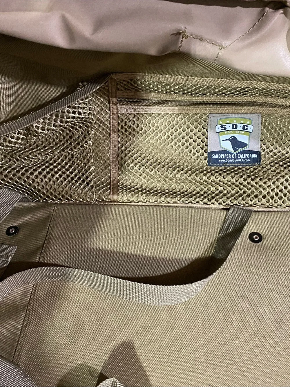 Sandpiper of California rolling loadout and deployment bag XL